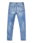 ASOS DESIGN skinny jeans in mid wash blue