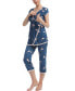 Maternity Addison Nursing Pajama Set