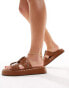 4th & Reckless Rowan Strappy Sandal in Tan