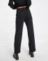 Vero Moda Petite tailored cigarette trouser co-ord in black