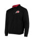 Men's Black Utah Utes Tortugas Logo Quarter-Zip Jacket