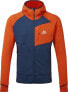 Bluza eclipse hooded-medieval blue-cardinal orange-s MOUNTAIN EQUIPMENT