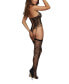 Lace Body Stocking Lingerie Teddy with Attached Stockings