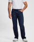 Men's Dark Wash Regular Straight Jeans