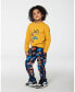 Toddler Boys T-Shirt With Print Mustard Yellow - Toddler|Child