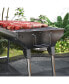 Portable Folding Charcoal Grill with Vent Control