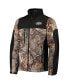 Men's Realtree Camo and Black New York Jets Circle Hunter Softshell Full-Zip Jacket