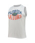 Женская пижама Concepts Sport Womens Charcoal and White Florida Gators Tank Top and Leggings Sleep Set