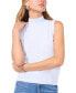 Women's Mock Neck Sleeveless Sweater