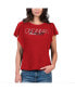 Women's Red Cincinnati Reds Crowd Wave T-shirt