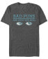 Men's Bad Puns Eye Short Sleeve Crew T-shirt