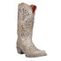 Ferrini Mandala Tool Inlay Snip Toe Cowboy Womens Size 9.5 B Dress Boots 81761-