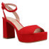 Chinese Laundry Theresa Platform Womens Red Dress Sandals THERESA-LLR