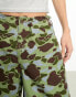 COLLUSION baggy trousers in washed camo