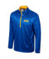 Men's Blue UCLA Bruins The Machine Half-Zip Jacket