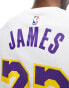 Nike Basketball – NBA LA Lakers Dri-FIT LeBron James – Trägertop aus Jersey in Lila mit Logo