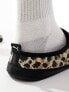 Puma Scuff Slippers in leopard