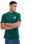 Parlez charter logo back print t-shirt in dark green