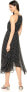 JOIE 252598 Womens Black Printed Sleeveless Halter Maxi Sheath Dress Size S