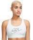 Women's Swoosh Logo Medium-Support Padded Sport Bra