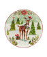 Joy of Christmas 9" Dessert Plates Set of 4