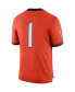 Men's #1 Orange Oklahoma State Cowboys Alternate Game Jersey