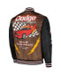 Men's and Women's Brown Dodge Born Wild Racing Full-Snap Jacket