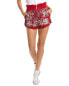 Sea Ny Theodora Paisley Print Short Women's Red 00