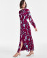 Women's Printed Pleated Shirtdress, Created for Macy's