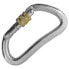 KONG ITALY Threaded Polished Zinc Steel Carabiner