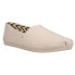 TOMS Alpargata Canvas Slip On Womens Beige Flats Casual 10017711T