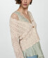 Women's Drawstring Detail Knitted Cardigan