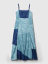 Indigo Patchwork Maxi Dress