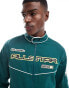 ASOS DESIGN motocross jacket in green