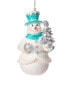 Kurt Adler 4.5In Snowman Christmas Ornaments (2 Assorted) Multicolor