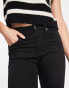 Pull&Bear Tall – Figurstraffende Push-up-Jeans mit engem Schnitt in Schwarz