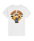 Hybrid Apparel Peanuts Scary Mens Short Sleeve Tee