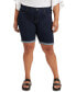 Trendy Plus Size Classic Bermuda Shorts