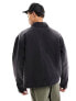 Weekday Alvaro relaxed jacket with front pockets in washed black