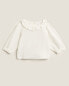 Baby shirt with ruffle