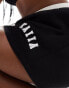 Kaiia sweat shorts in black