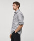 Men's Regular-Fit Striped Cotton-Linen Shirt