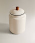 Large enamelled jar for pets treats