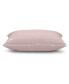 Down Alternative Pillow and Removable Pillow Protector, Standard/Queen Pink