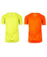 Men's Short Sleeve Moisture-Wicking Quick Dry Performance Crew Neck Tee -2 Pack