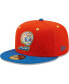 Men's Orange, Blue Calaveras de West Michigan Copa De La Diversion 59FIFTY Fitted Hat