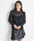 Women's Long Sleeve Lace Blouse