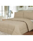 Solid Color Box Stitch Down Alternative King Comforter