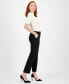 Women's Grace Mid Rise Straight-Leg Ankle Pants