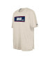 Men's Cream New York Giants Third Down Big Tall Historic T-Shirt